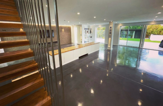 Polished Concrete Installation Polished Concrete Installation